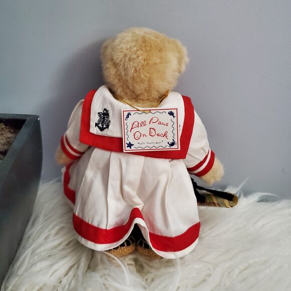 Vintage Muffy VanderBear All Paws On Deck Stuffed Toy - Picture 3 of 10